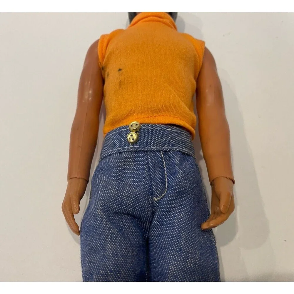 Vintage 1976 Sonny Bono Mego 12” Poseable Figure doll Sonny Cher doll collection